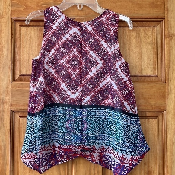 Ally B Girls Large Sleeveless Top Shirt - Picture 3 of 4